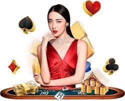 Tampilan berbagai meja live dealer Asia Gaming (Blackjack, Roulette, Baccarat, Dragon Tiger) di platform mantapwd
